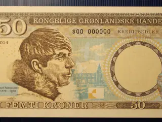 50 Kroner - Kongelige Grønlandske Handel 