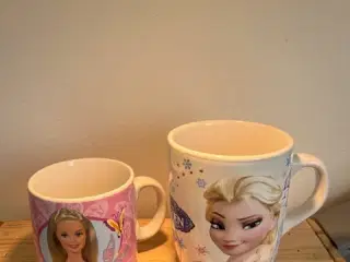Nostalgi-pakke: Vintage Barbie & Disney Frost krus