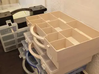 8 stk sorterings bokse 