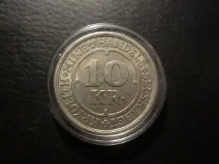 Grønland 10 kr 1922 Kryolith flot