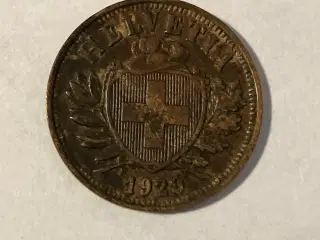 2 Rappen Switzerland 1929