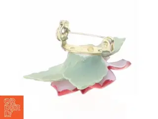 Porcelænsrose broche (str. Ø 3 cm)
