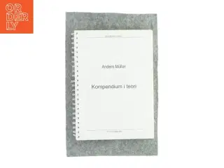 Kompendium i teori af Anders Müller (bog)