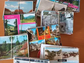 Blandede postkort