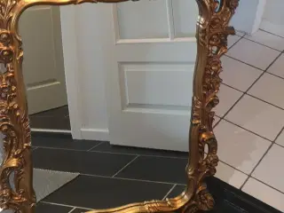 Antik spejl med ramme sælges