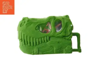 Dinosaurhoved legetøj med indhold (str. 31x18 cm)