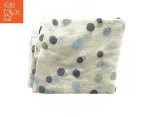 Tørklæde med prikker (str. 90x190 cm)