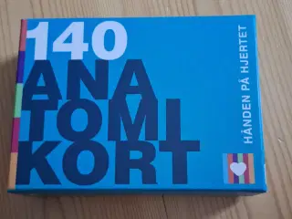 Anatomi kort til bogen Anatomi og Fysiologi