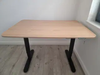 Ergonomisk elektrisk hæve-sænkebord skrivebord