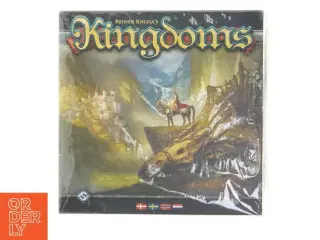 Kingdoms brætspil af Reiner Knizia fra Fantasy Flight Games (str. 26x26 cm)