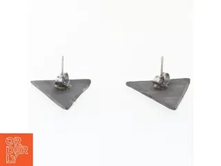 Trekanthængsler øreringe (str. 2,7 x 2 cm)