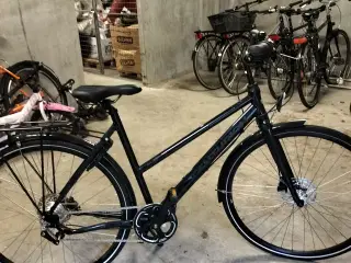 Spritny cykel FØR 6500, NU 4000