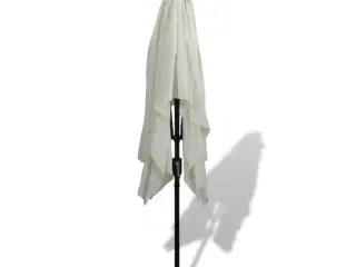 Parasol 200x300 cm rektangulær sandhvid