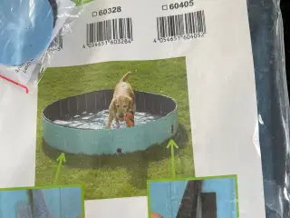 Hunde pool Ø 80 x H 20 cm inkl. afdækning