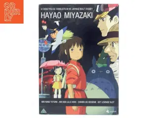 Hayao Miyazaki: 4 eventyrlige familiefilm (Box Set) (DVD)