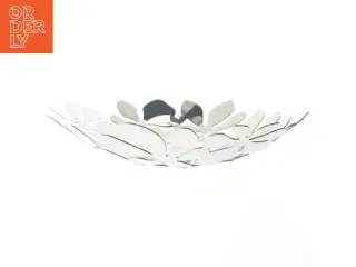 Metal blomster skål (str. Ø. 43 cm)