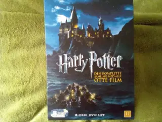 Harry potter samling 8 dvd boks