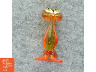 Håndlavet glasfigur (str. 10x5,5 cm)