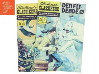 Illustrerede Klassikere: Den Flydende Ø (Bog)