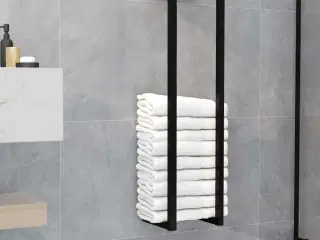 Håndklædeholder 25x20x95 cm jern