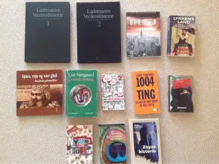 Diverse bøger - fra