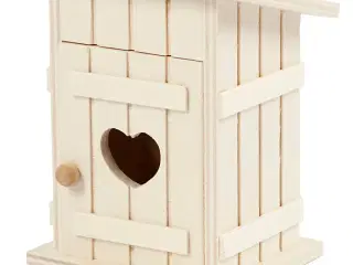 Detaljeret Toiletskur til Miniaturelandskaber