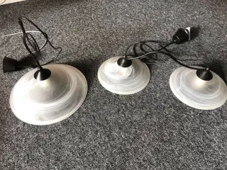 2 stk loftslamper