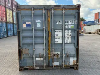 20 fods Container- ID: PONU 049738-2