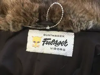 Minkpelsfrakke, minkpels