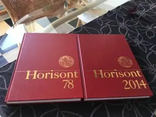 Horisont bøger - 36 stk. som nye