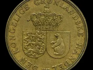 1 kr 1957 Grønland