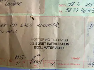 Miele keramisk komfur i blå granitplade