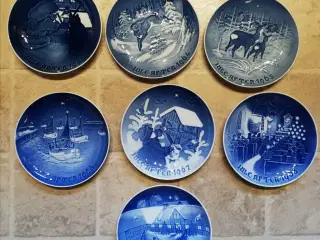 B&G juleplatter 1963-1969