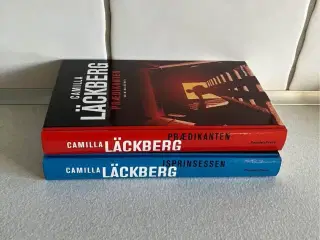 Krimier af Camilla Læckerberg 2 stk 40kr