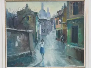 Maleri af Paul Kastrup (1920-1987)