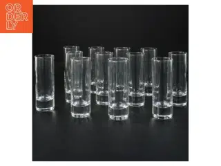 Sæt med 12 shotglas fra Arcoroc (str. 12 stk Ø 4 cm længde 10,5 cm)
