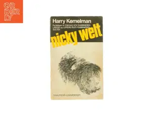 Nicky Welt af Harry Kemelman (bog)