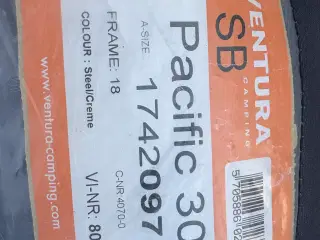 3 m Ventura SB Pacifist m/ fiber stenger 