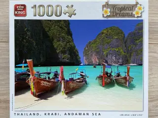 Thailand, Krabi, Andaman Sea 1000 brikker