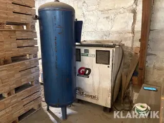 Kompressorer Electric - saver vs Gardner Denver med lufttank