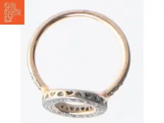Pandora Ring med sten (str. Ø 52 cm)