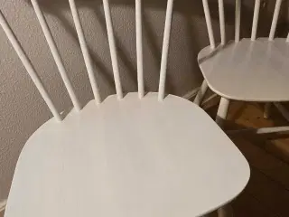 FDB-stole - malet hvid