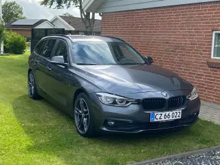 BMW 320d koksgrå metal 