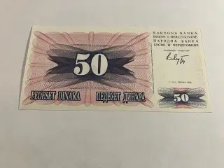 50 Dinar Bosnien & Herzegovina 1992