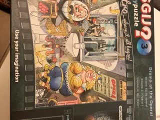 Puslespil, wasgij, 1000 brikker