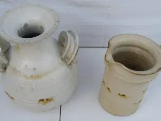 Keramik Vase og Kande