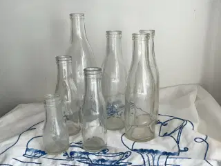 Mælkeflasker klare