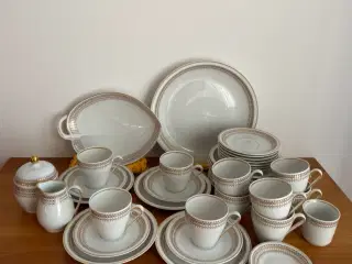 Liselund Kaffestel fra Lyngby Porcelæn