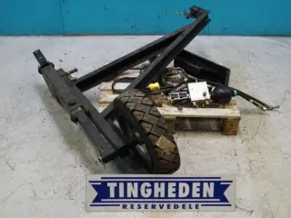 Hydraulisk støttehjul