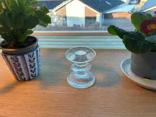 Flot Iittala Festivo lysestage med 1 ring.